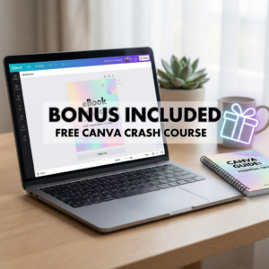 150-Page Canva eBook & Course Workbook Template | Lead Magnet Creator (A4 Size)
