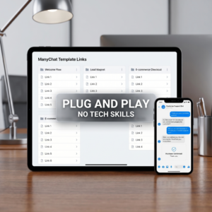 The Ultimate ManyChat Automation Bundle | PLR & MRR Included