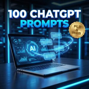 100 ChatGPT Prompts for More Leads | AI Marketing Bundle PLR and MRR