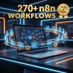 270+ n8n AI Automation Workflows | Business Solutions Pack with PLR & MRR Rights