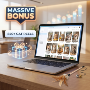 1,200+ AI Talking Object Viral Reels | Faceless Content Bundle for TikTok & IG (PLR/MRR)