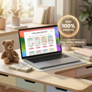 22000 Plus Kids Worksheets Learning Vault | Preschool Printables PLR and MRR
