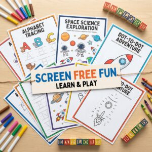 35500+ Kids Learning Activities Bundle | Educational Worksheets PLR and MRR