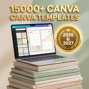 15000+ Canva PLR Templates Mega Bundle | 2026 and 2027 Planners MRR
