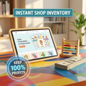 35500+ Kids Learning Activities Bundle | Educational Worksheets PLR and MRR