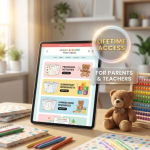 12000 Plus Kids Printable Worksheets Mega Bundle | Preschool Activity Pages MRR