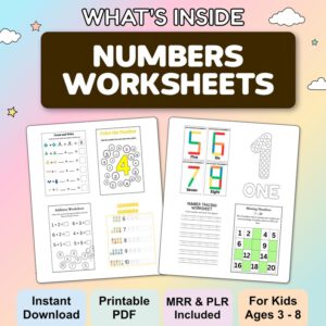 10,000+ Kids Learning Activities & Coloring Bundle | Worksheets, Games (PLR/MRR)