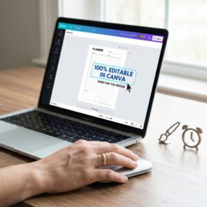 14500 Plus PLR Canva Templates Mega Bundle | 350 Plus Editable Planners MRR