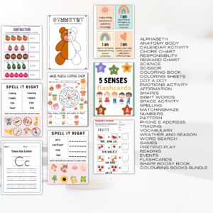 35,000+ Kids Educational Printables Mega Bundle | Worksheets & Activities (PLR & MRR)