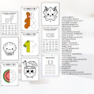 35,000+ Kids Educational Printables Mega Bundle | Worksheets & Activities (PLR & MRR)